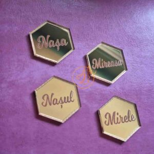 Insigne oglinda pentru pahare, cocarde