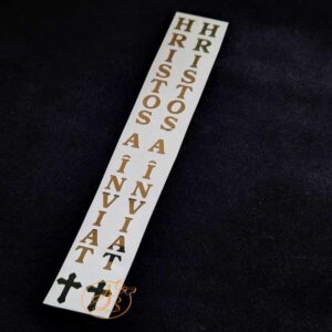 Stickere Paste Hristos a Inviat cu majuscule