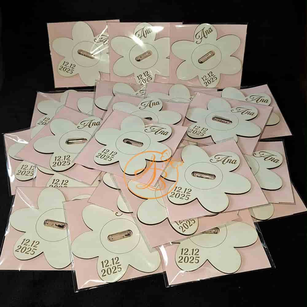 Marturie botez cu seminte de floricele - imagine 5