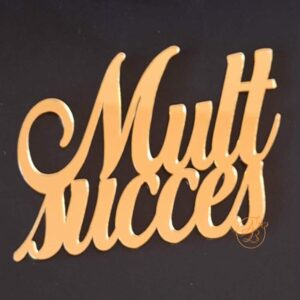 Decor topper tort oglinda Mult succes