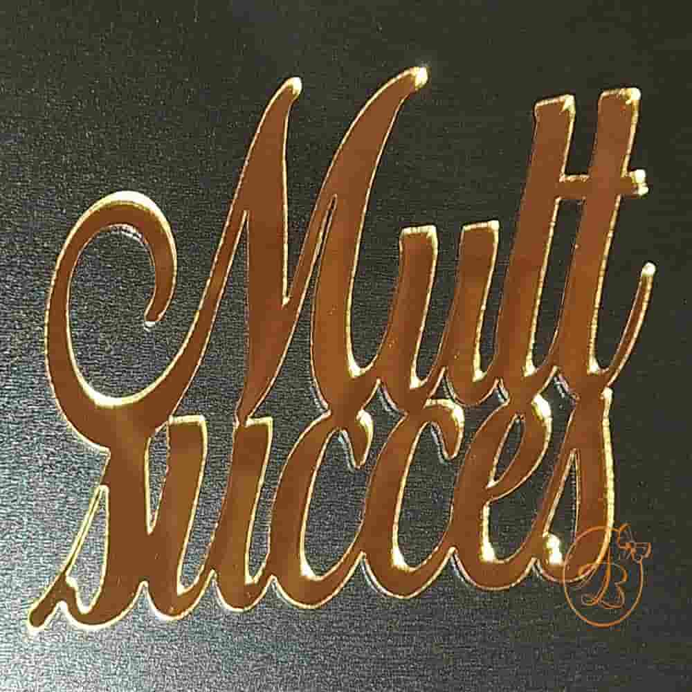 Decor topper tort oglinda Mult succes - imagine 4