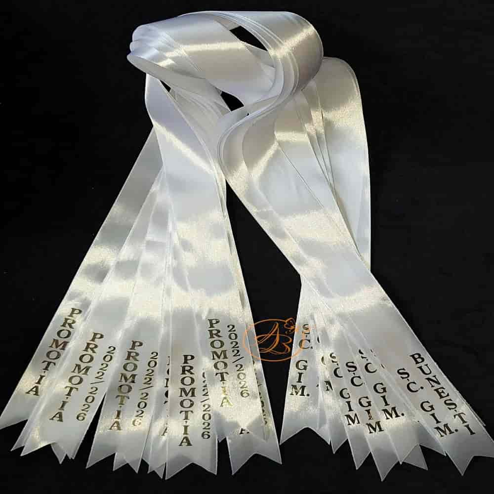 Panglica satin 1m, pentru absolventi - imagine 9