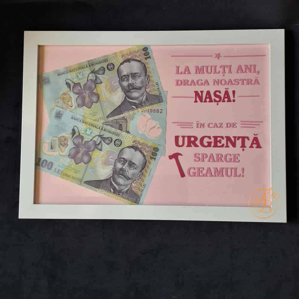 Rama personalizata „In caz de urgenta...„ cadou practic si haios - imagine 5