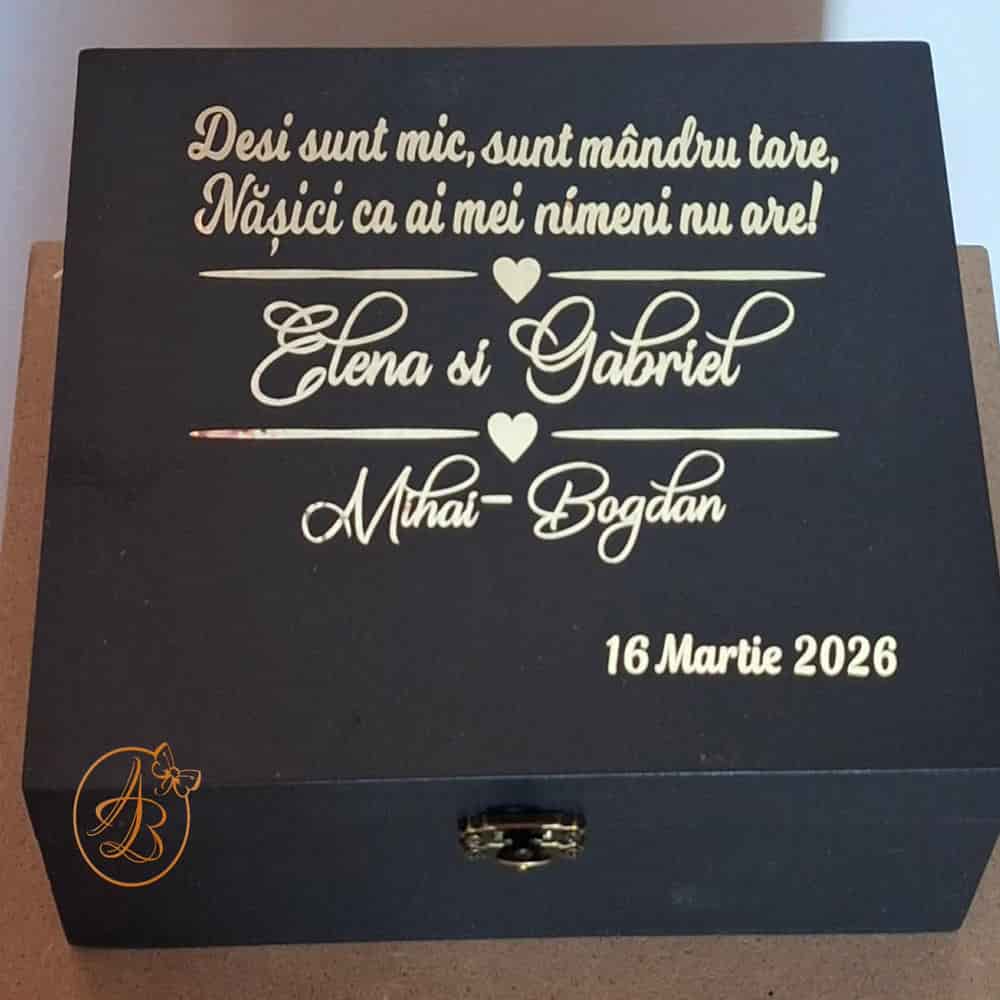 Cadou personalizat pentru nasii de botez cu poza bebe - imagine 14