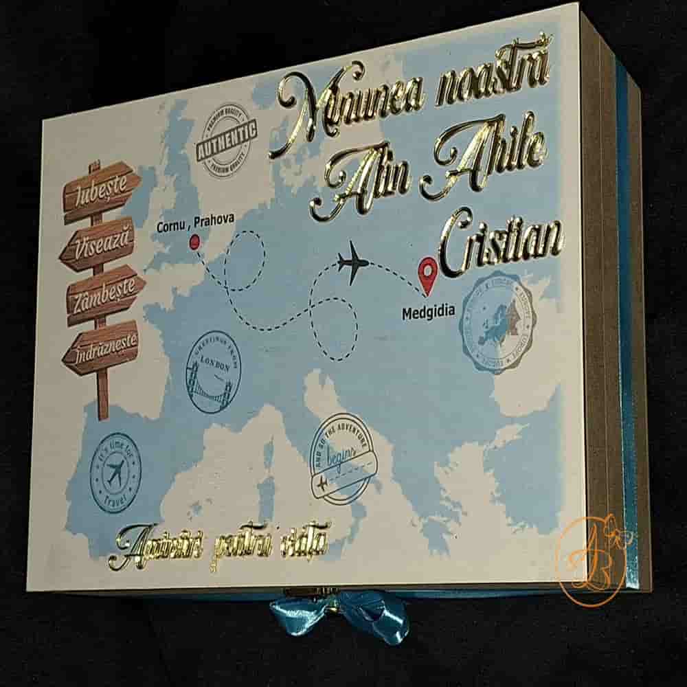Cutie amintiri pentru majorat 18 ani